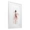 Stupell Industries Speckled Ballerina View Framed Print Under Glass, design by Creative Studio